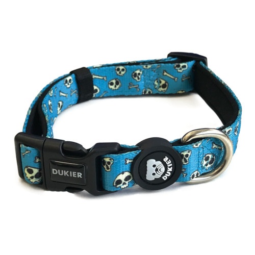 Imagen de Dukier Collar Estampado Calaveras para perros