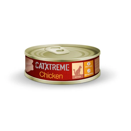 Catxtreme Kitten Pollo Lata para gatos ¡Pack ahorro!