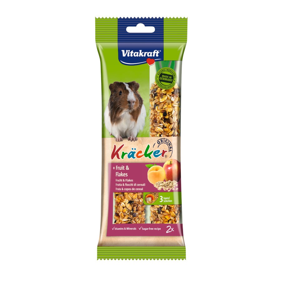 Vitakraft Kräcker Fruta para cobayas ¡Pack ahorro!