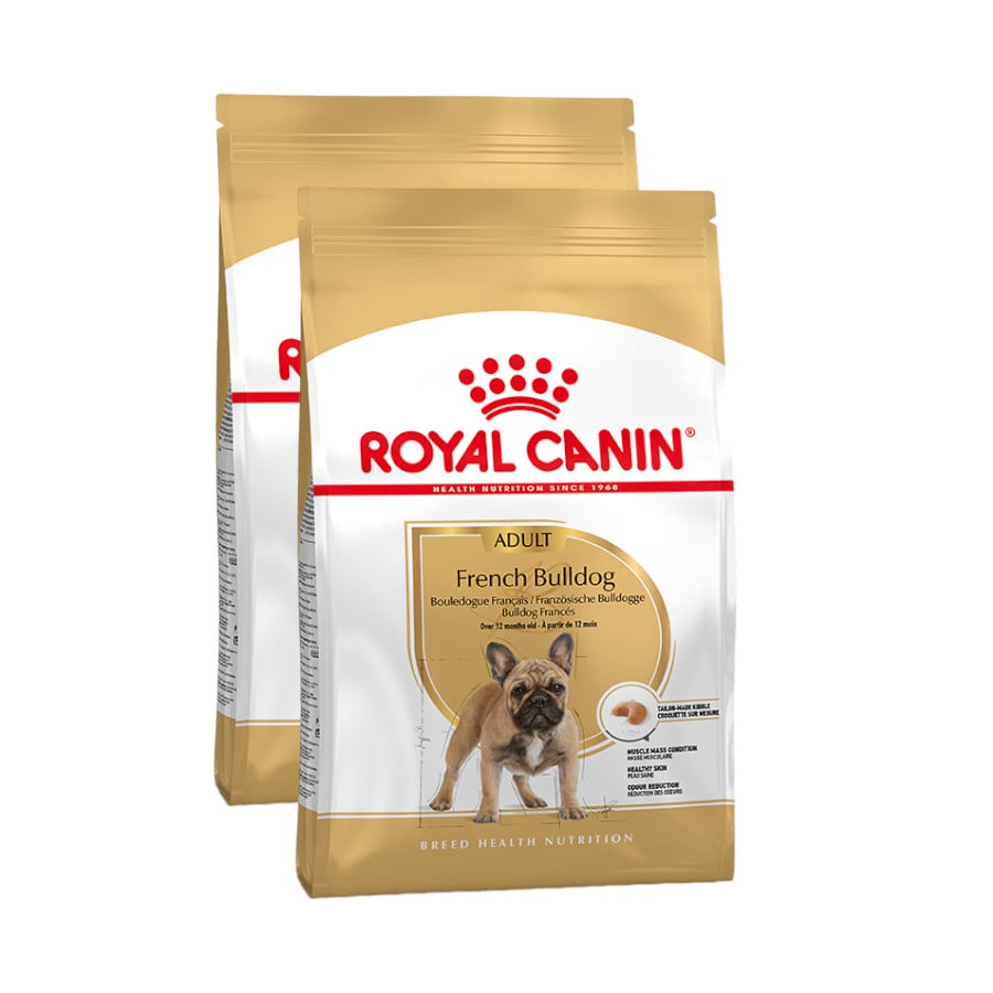Royal Canin French BulldoAdult pienso para perros ¡Pack ahorro!