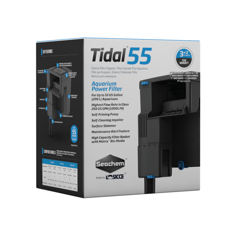 Seachem Tidal Filtro Cascada para acuarios