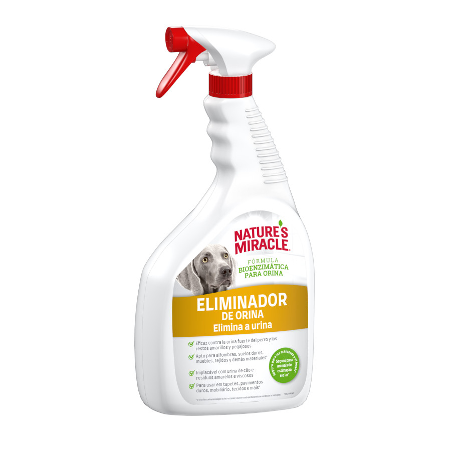 Nature’s Miracle – Eliminador de orina de perros Nature’s Miracle 946 ml.