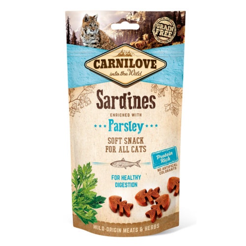 Carnilove Soft Snack Sardinas snack para gatos image number null