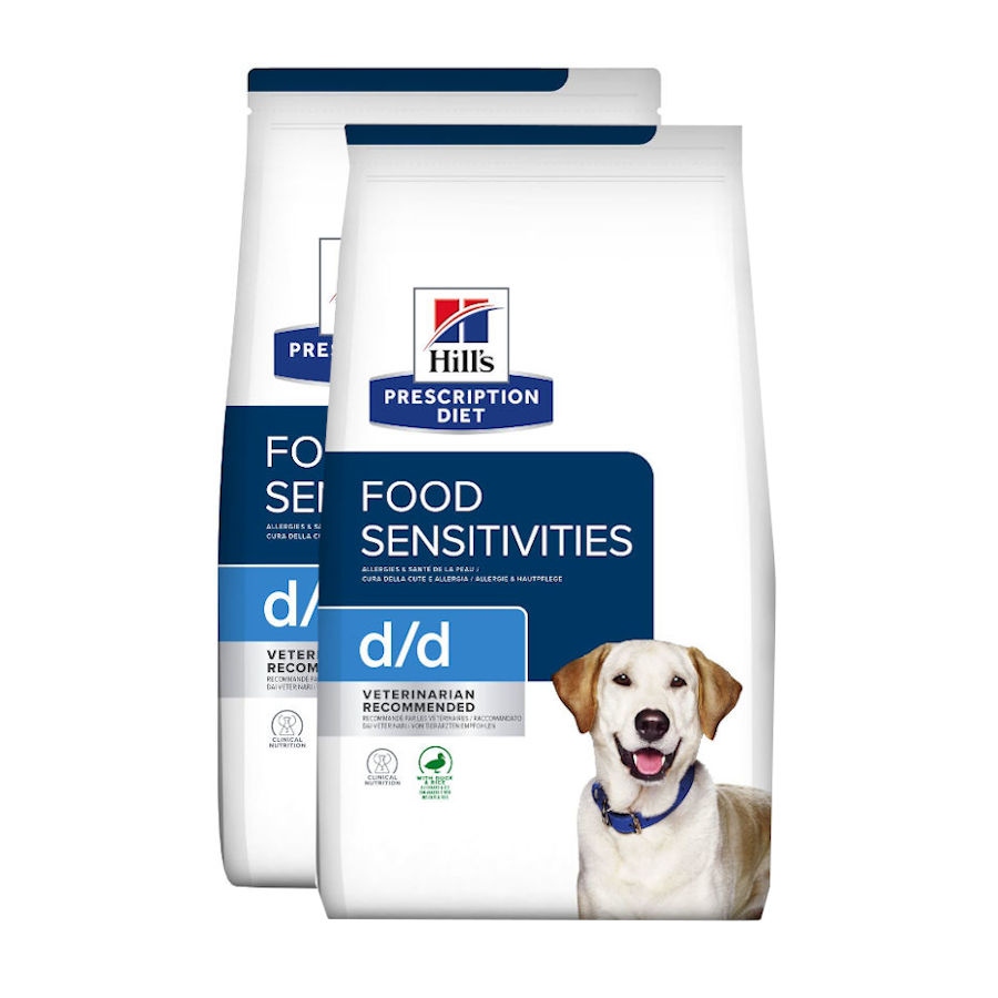 Hill's Prescription Diet Food Sensitive Pato pienso para perros - 2x12kg Pack Ahorro, , large image number null