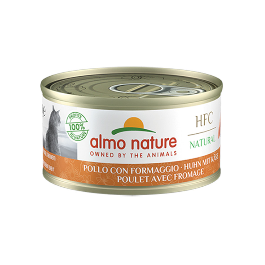 Almo Nature HFC Pollo y Queso para gatos - Pack 24, , large image number null