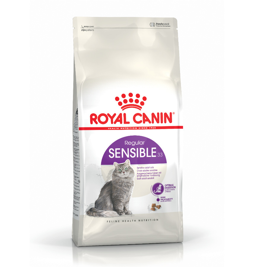 Royal Canin – Pienso para gatos adultos Royal Canin Sensible 33.