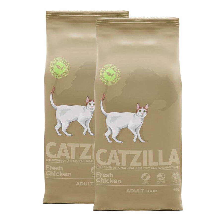 Catzilla Grain Free Fresh Pollo pienso para gatos ¡Pack ahorro!