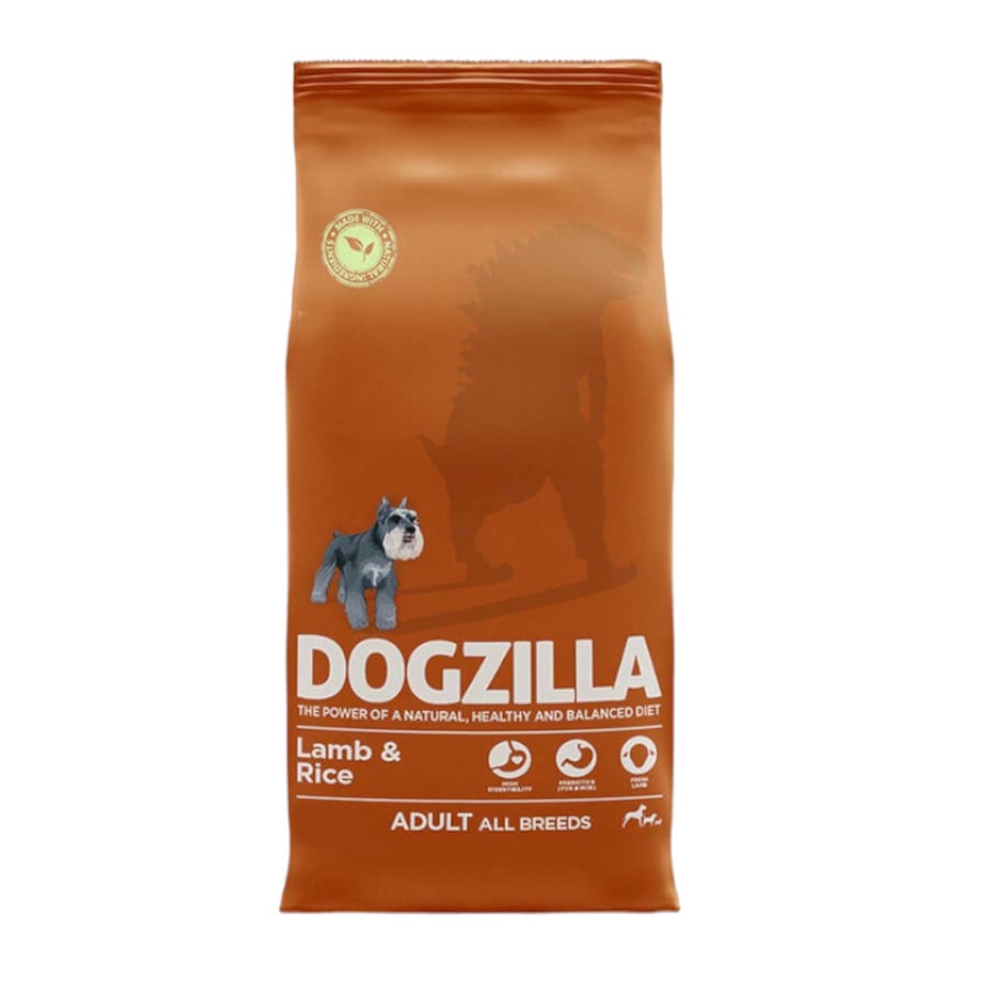 3 kg Dogzilla Adult Cordero y Arroz para perros
