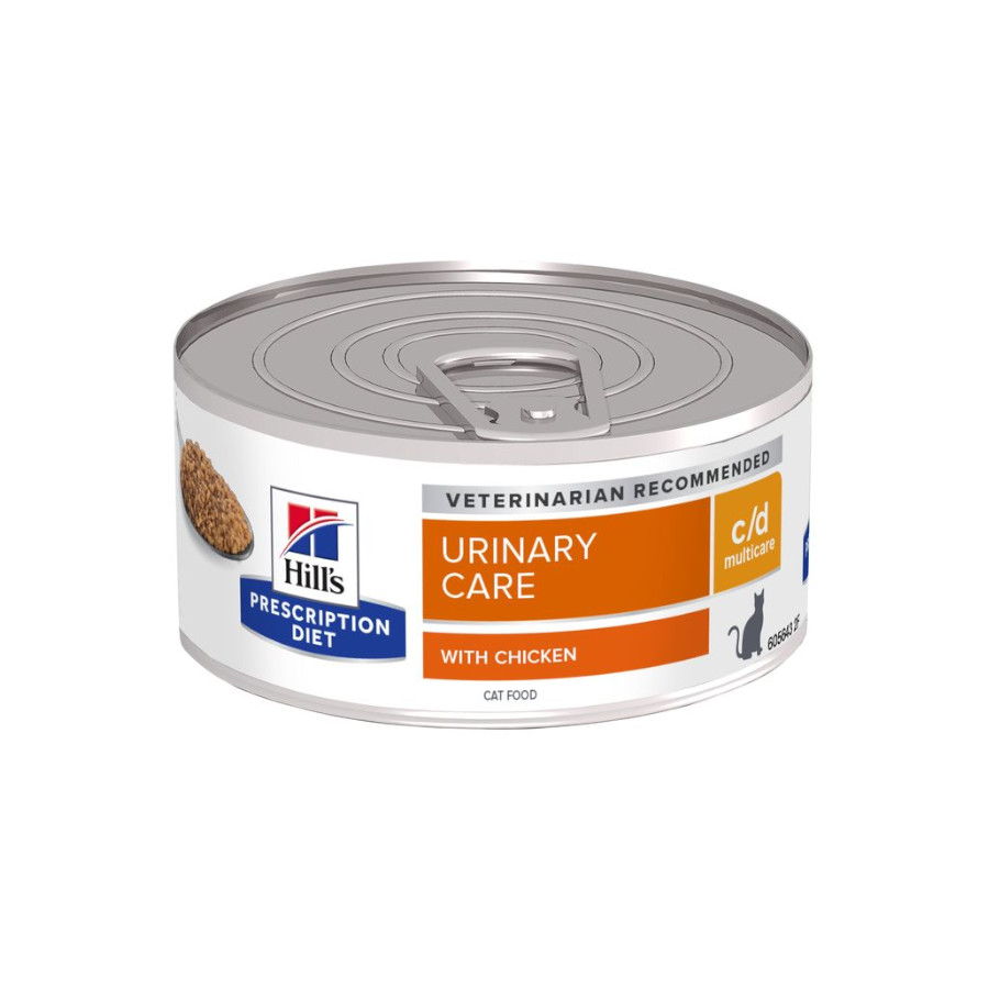 Hill's Feline Prescription Diet Lata c/d 156 gr | Comida ...