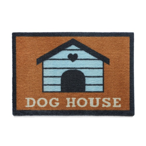 Howler & Scratch felpudo Dog House color naranja image number null