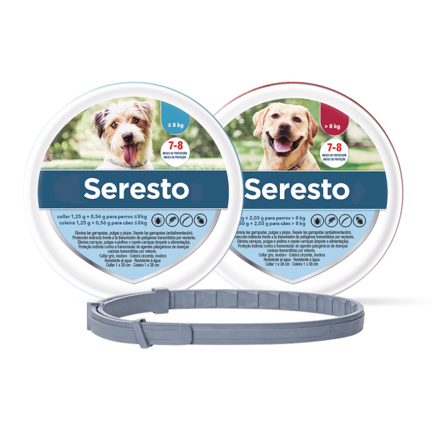 collares >  Seresto Collar Antiparasitario para perros ¡Pack ahorro!
