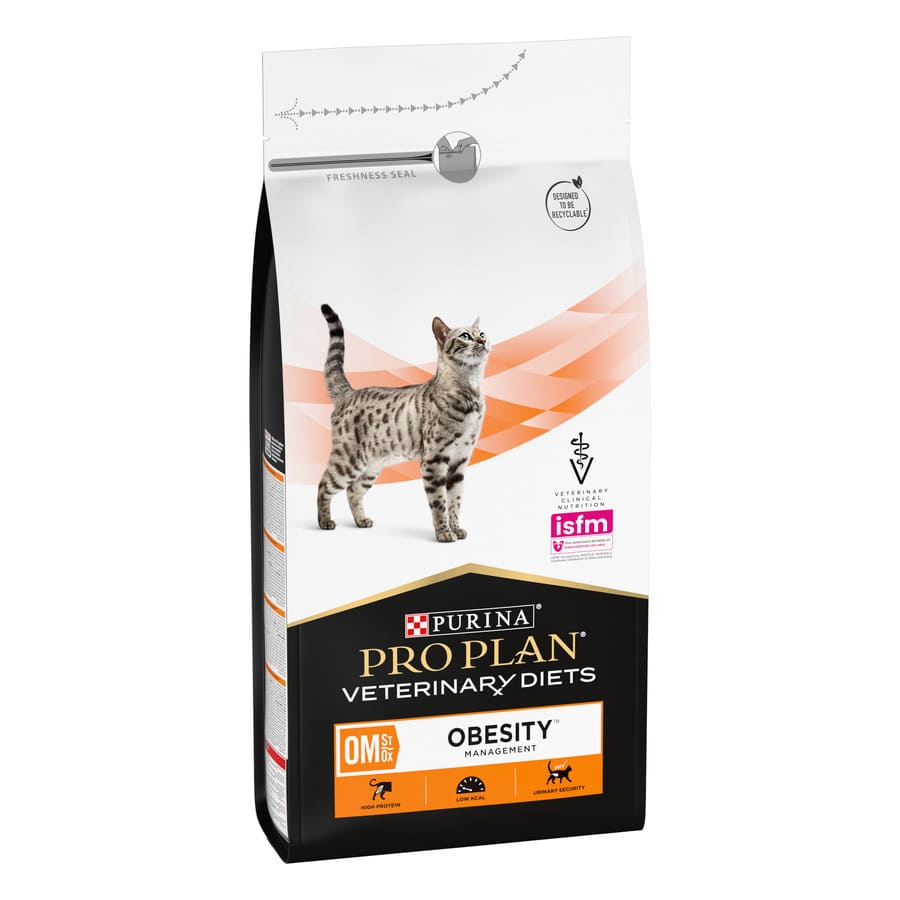 Purina Pro Plan Veterinary Diets – Pienso para gatos adultos Purina Pro Plan Obesity Management Dietas Veterinarias.