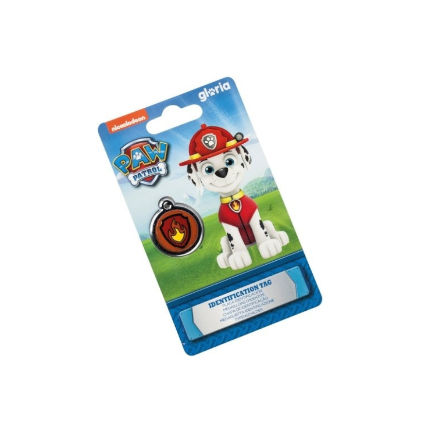Placa identificación Marshall S Paw Patrol