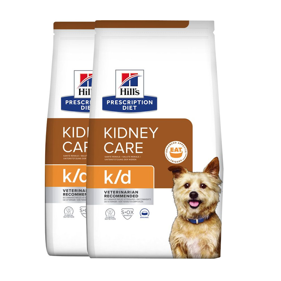 Hill’s Prescription Diet Kidney Care pienso para perros - 2x12 kg Pack Ahorro, , large image number null