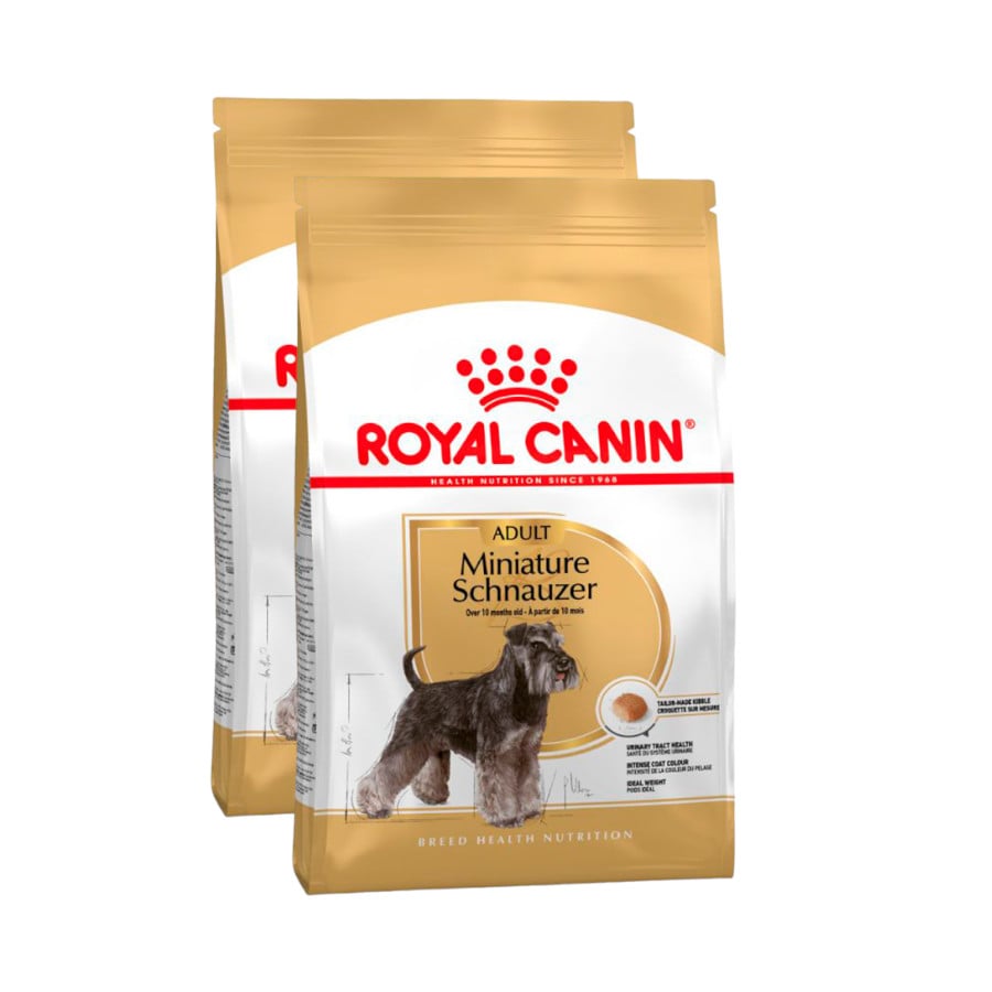 Royal Canin Adult Miniature Schnauzer pienso para perros ¡Pack ahorro!