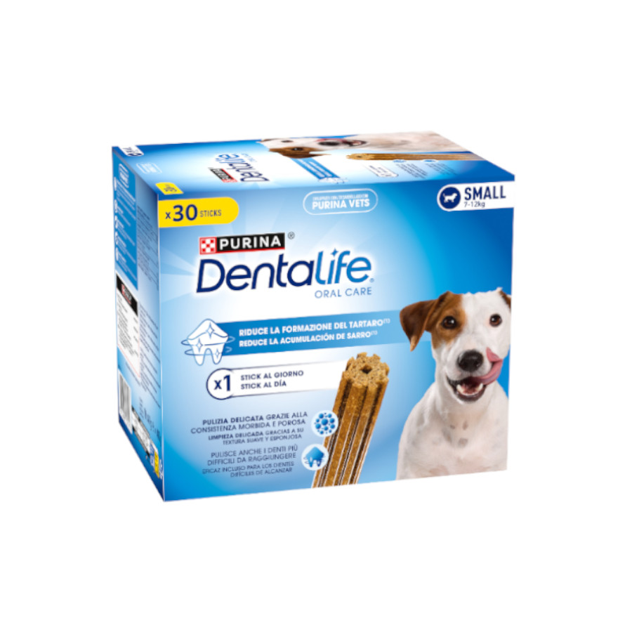 Purina Dentalife – Snack dental para perros pequeños Purina DentaLife.