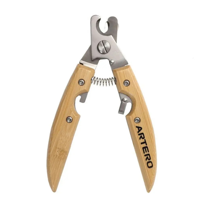 Artero – Cortaúñas Artero para gatos y perros pequeños bambú. Marrón