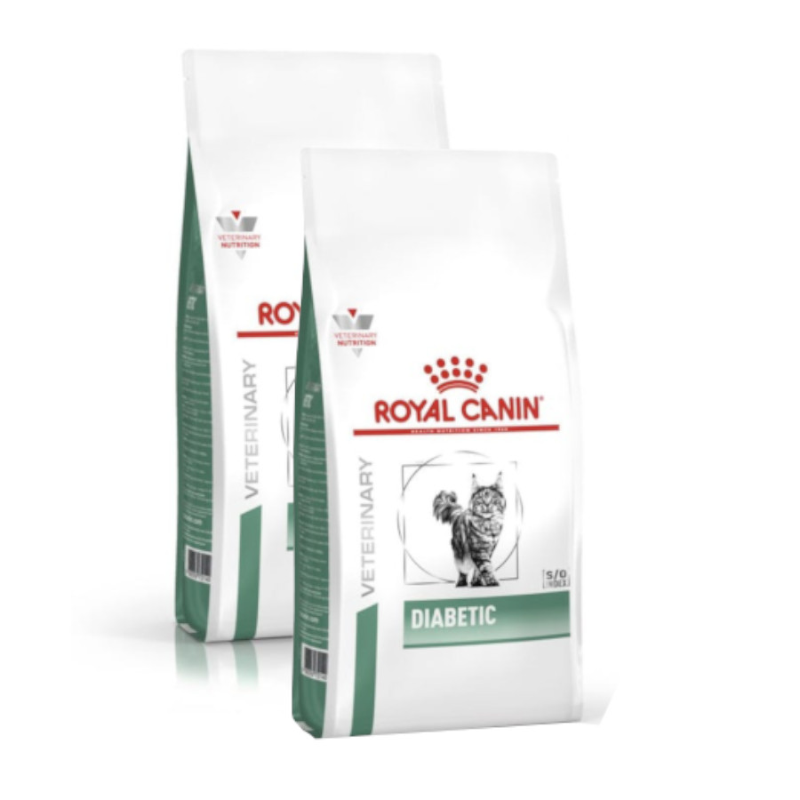 Royal Canin Feline Veterinary Diabetic pienso - 2x3,5 kg Pack Ahorro, , large image number null