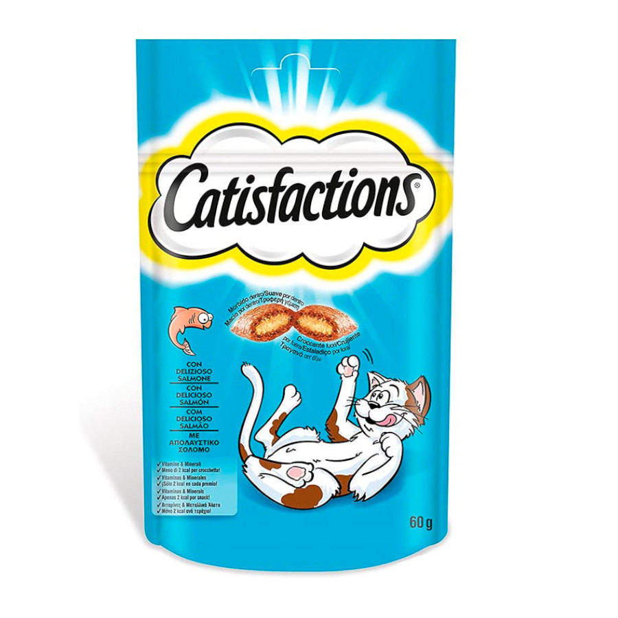 Catisfactions Snacks para gatos Salmón, , large image number null