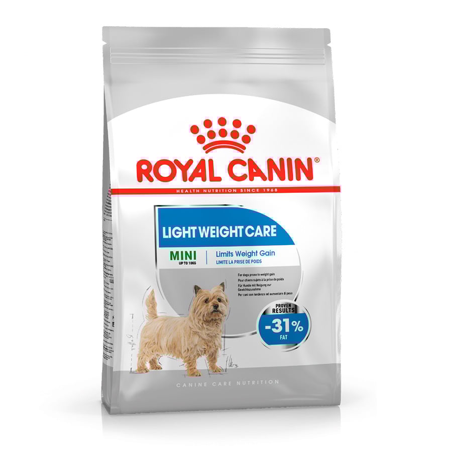 Royal Canin – Pienso para perros adultos Royal Canin Mini Light Weight Care. 8 Kg