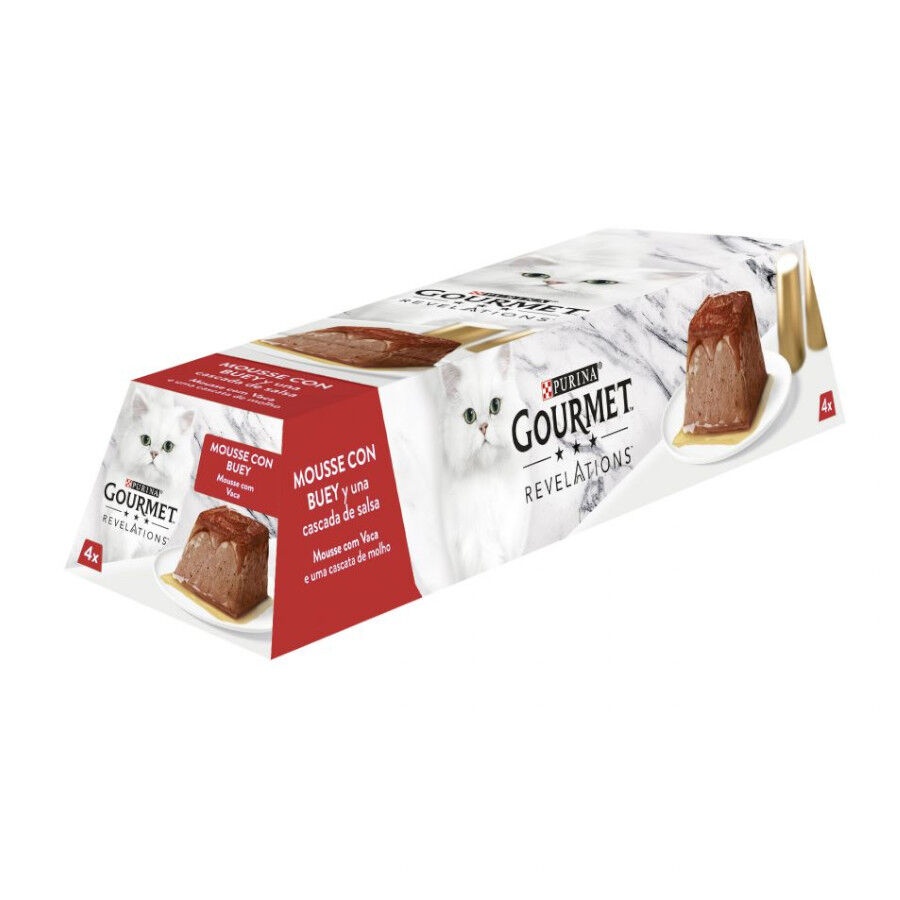 Gourmet Revelations Buey mousse tarrina para gatos ¡Pack ahorro!
