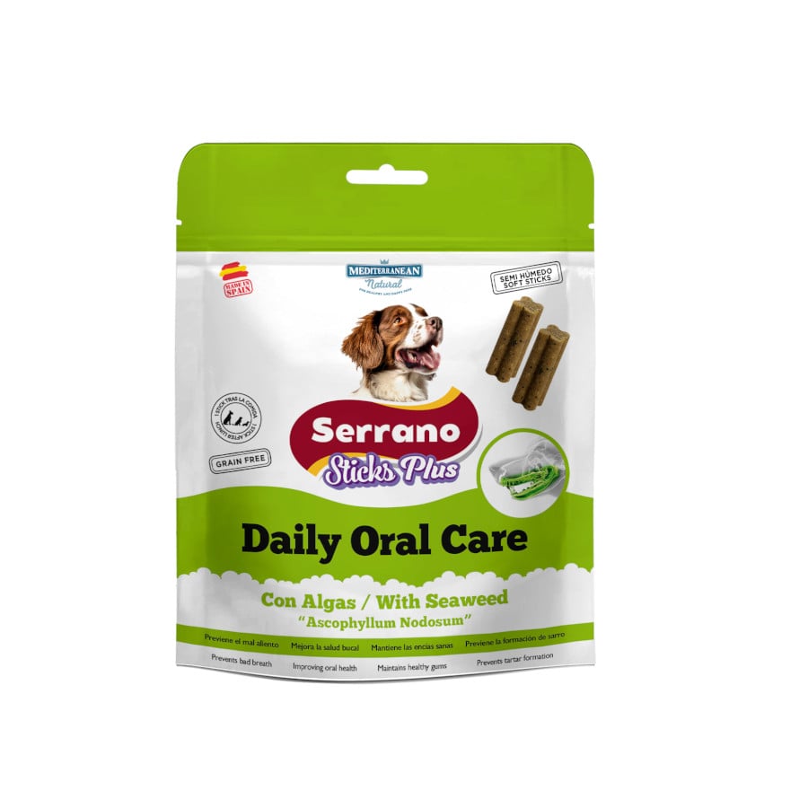 14 barritas Serrano Palitos Functional Daily Oral Care para perros