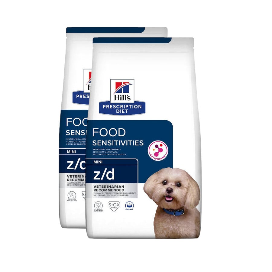 Hill's Prescription Diet z/d Food Sensitivities Mini para perros ¡Pack ahorro!