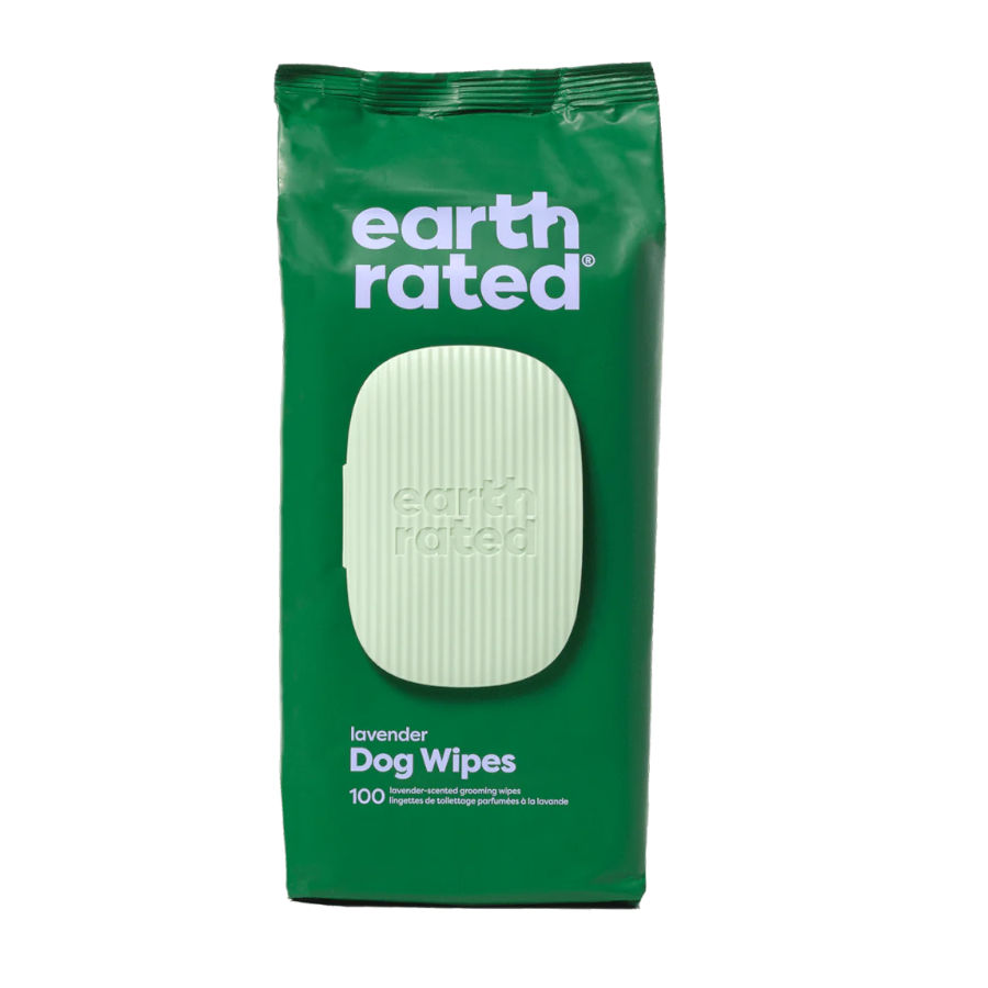 Earth Rated – Toallitas Earth Rated para perros Lavanda 100 uds.