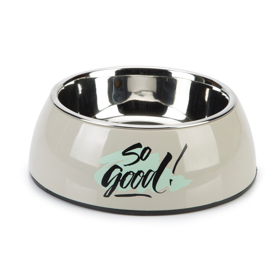 Imagen de Beeztees Comedero So Good Gris para perros