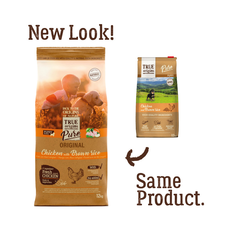 True Origins Pure Puppy Pollo pienso para perros ¡Pack ahorro!