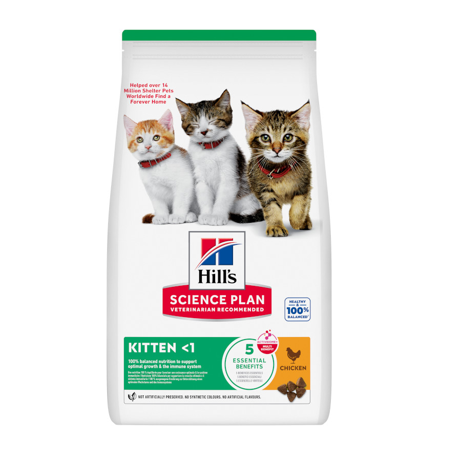 Imagen de Hill'S Science Plan Kitten Pollo 300 g Alimento para Gatos