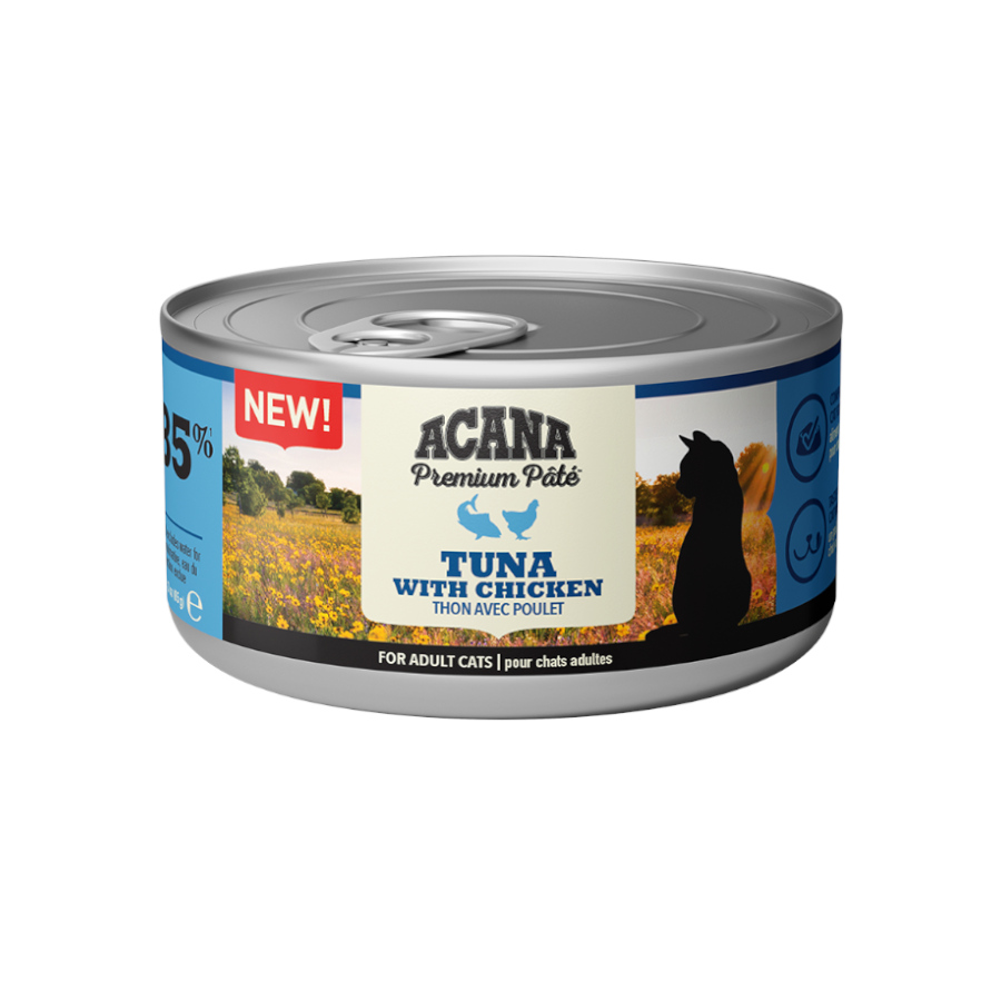 Acana Premium Atún y Pollo lata en paté para gatos, , large image number null
