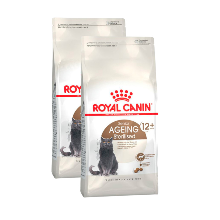 Royal Canin Agein+ Sterilised pienso para gatos ¡Pack ahorro!