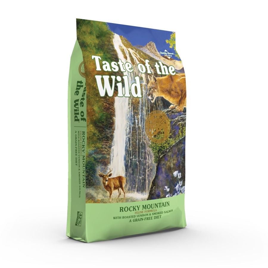 Taste of the Wild – Pienso para gatos adultos Taste of the Wild Rocky Mountain venado y salmón 2 kg.
