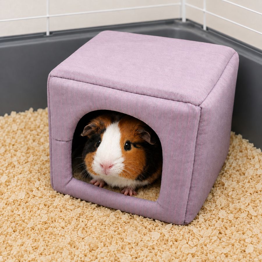 Small Life cama con forma de cubo para roedores