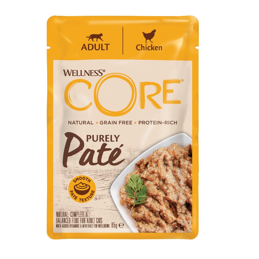 Imagen de Wellness Core Adult Purely Pollo en Paté Sobre para gatos