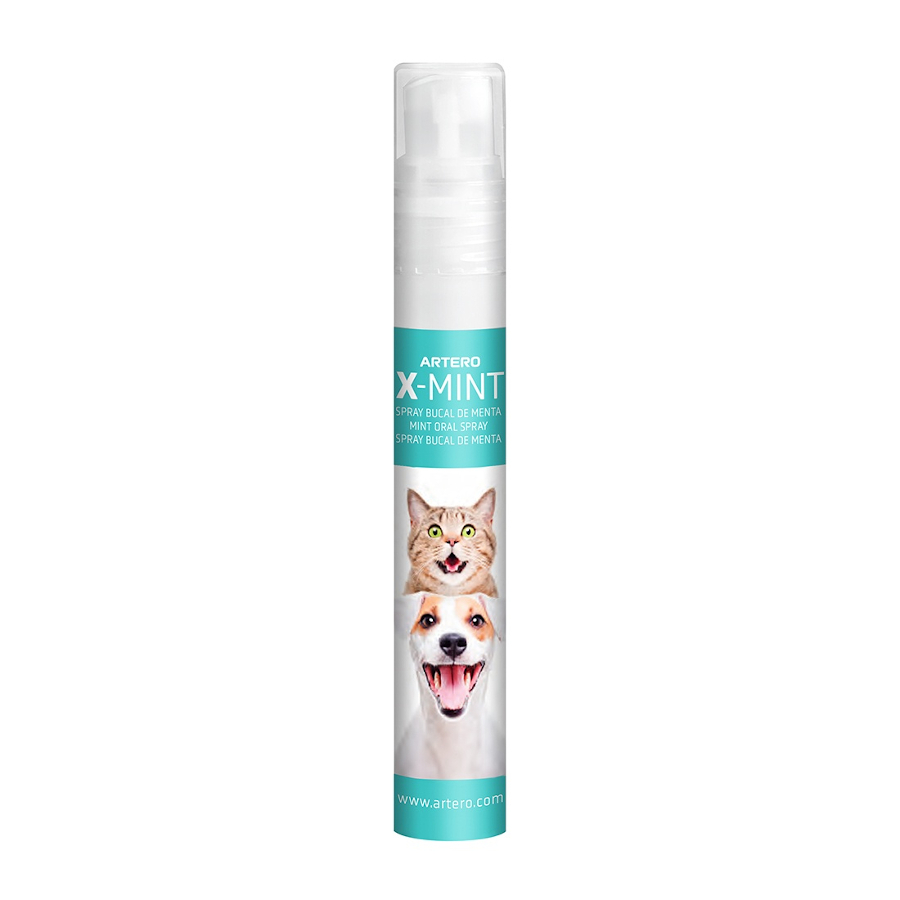 Artero – Spray bucal menta Artero para perros y gatos X-Mint 14 ml.